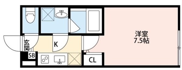 VITA大成の物件間取画像